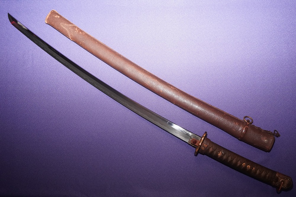 刀［石堂輝秀作（昭和）］軍刀（保存） Katana: Ishido Teruhide Saku（Showa）. IJA Gunto WW-Ⅱ NBTHK HOZON.